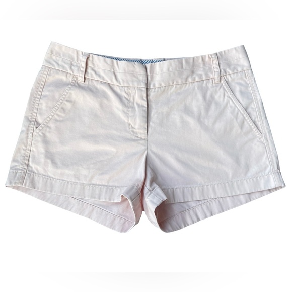 J.Crew 3 Inch Chino Short Low Rise City Fit in Light Pink - Size 4 - Picture 1 of 12